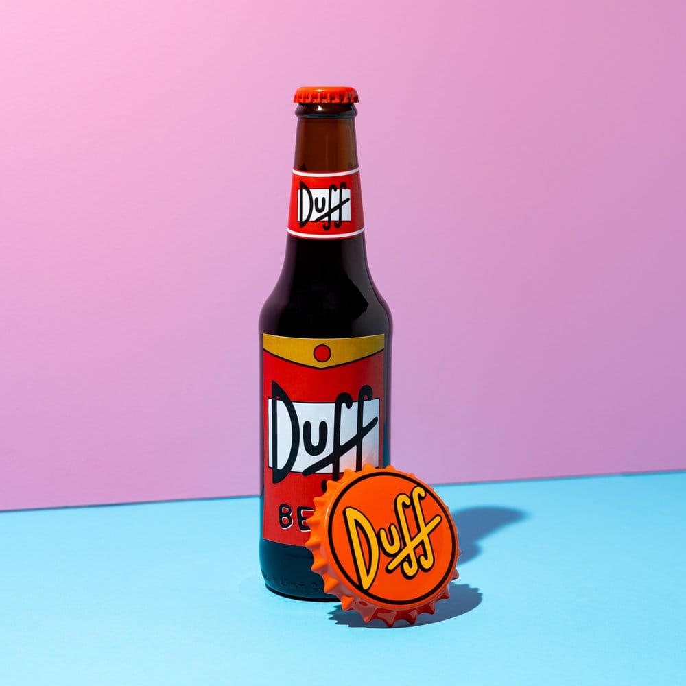 Simpsons Magnet med flaskeåbner Duff Beer 7 cm