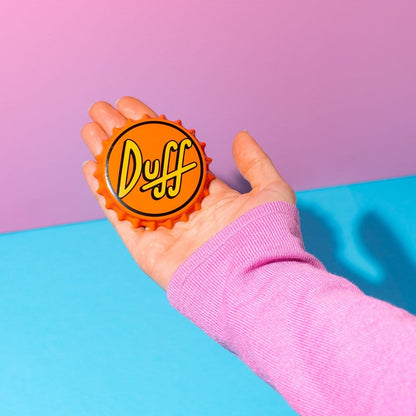 Simpsons Magnet med flaskeåbner Duff Beer 7 cm