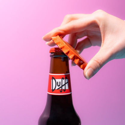 Simpsons Magnet med flaskeåbner Duff Beer 7 cm