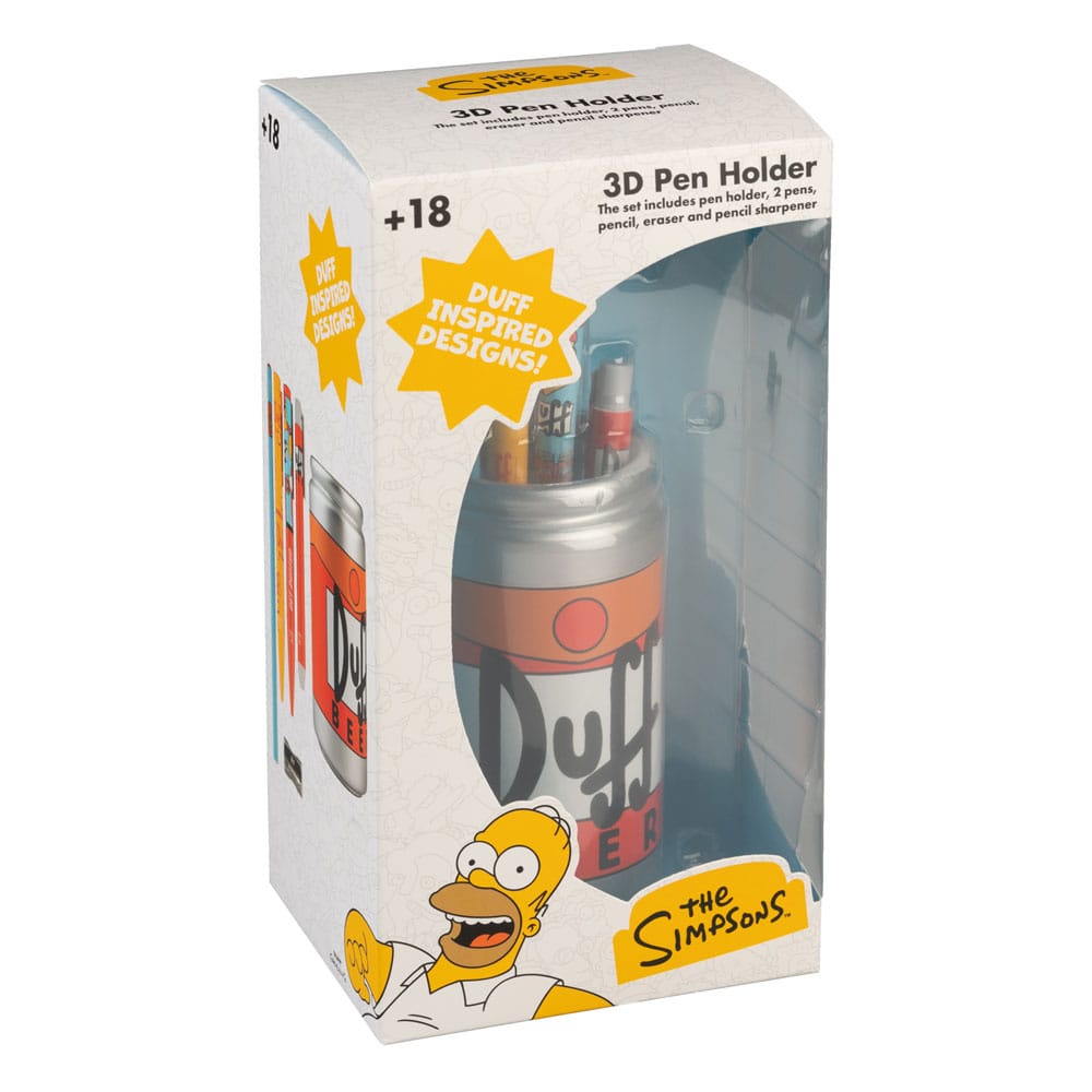 Držač za olovke Simpsonovi uklj. Stacionarni set