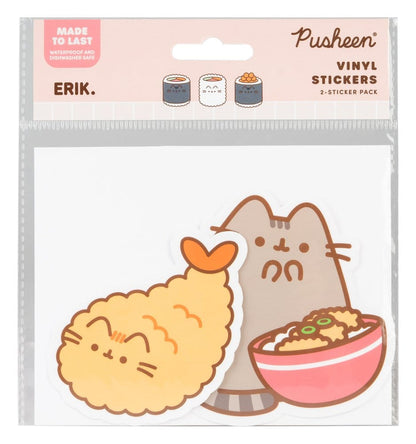 Pusheen Vinyl-Aufkleber Sushi Roll Vol. 2 2er-Set