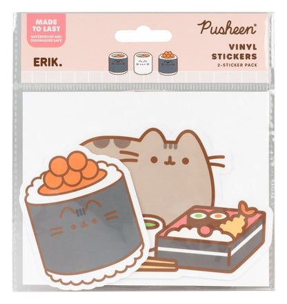 Pusheen Vinyl Stickers Sushi Roll Vol. 5 set om 2