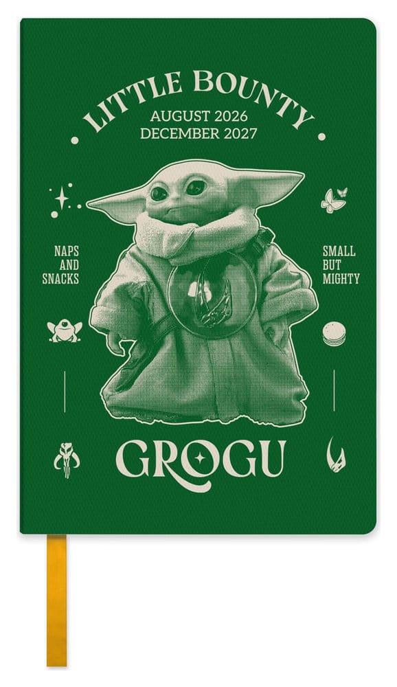 Star Wars: The Mandalorian and Grogu Academic Diary 2026/2027 A6 *engelsk versjon*