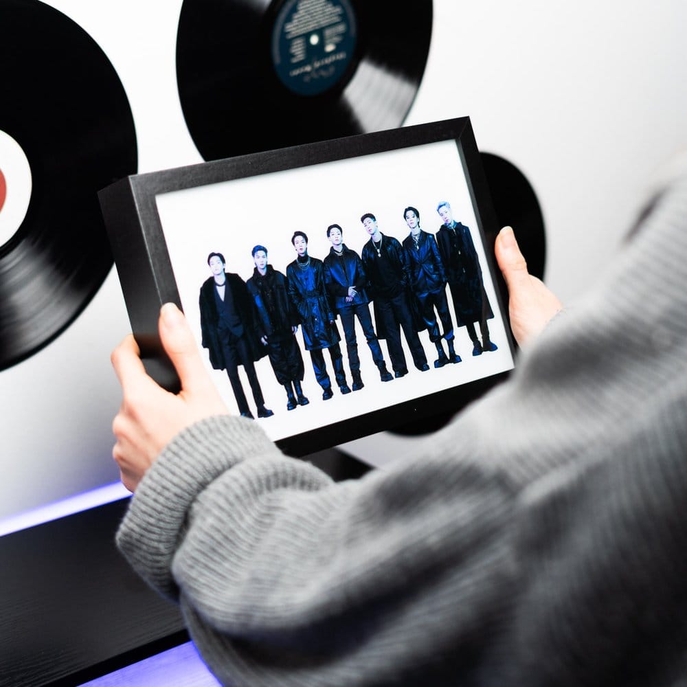 BTS Indrammet LED-print