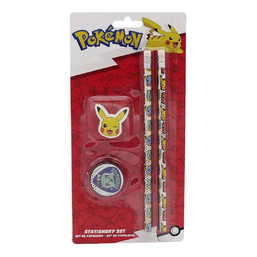 Pokémon kırtasiye seti 4 parça