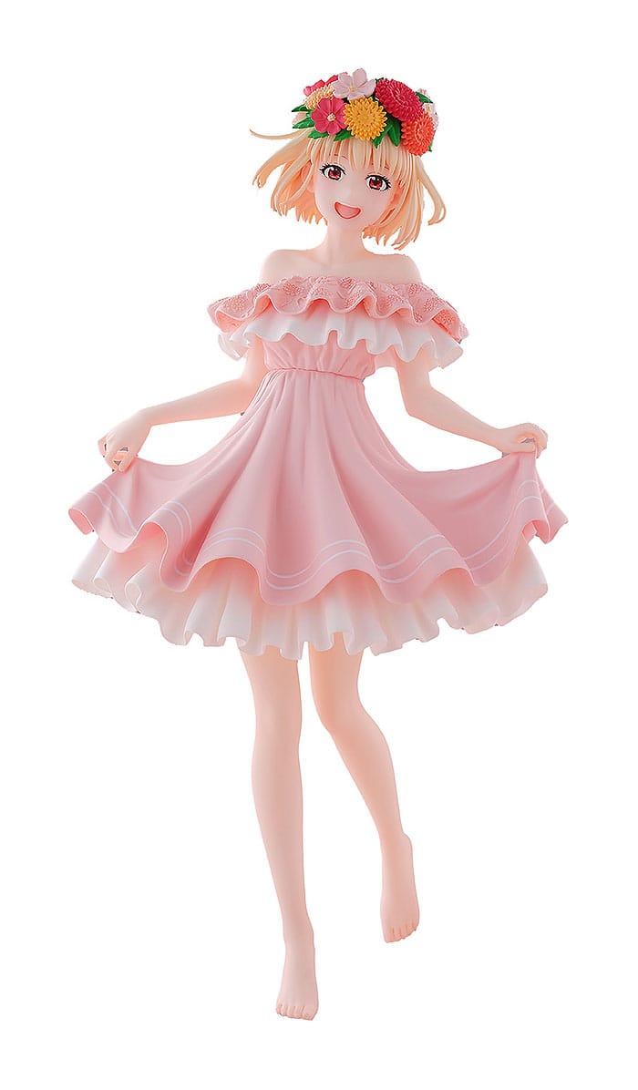 Lycoris Recoil PVC Statue Chisato Nishikigi: Bursdagsillustrasjon Ver 20 cm