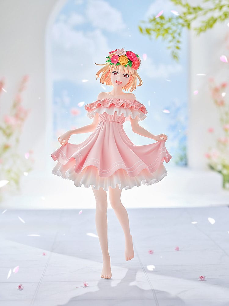 Lycoris Recoil PVC Statue Chisato Nishikigi: Bursdagsillustrasjon Ver 20 cm