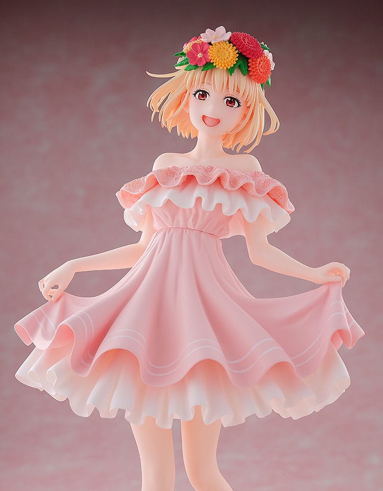 Lycoris Recoil PVC Statue Chisato Nishikigi: Bursdagsillustrasjon Ver 20 cm
