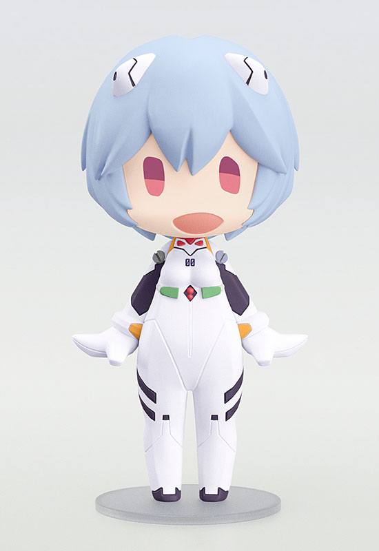 Rebuild of Evangelion HELLO! GOOD SMILE Action Figure Rei Ayanami 10 cm