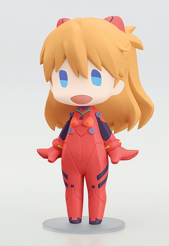 Rebuild of Evangelion HELLO! GOOD SMILE Action Figure Asuka Shikinami Langley 10 cm