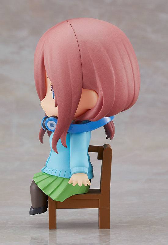 Den fremtrædende Quintuplets -film Nendoroid Swacchao! Figur Miku Nakano 9 cm