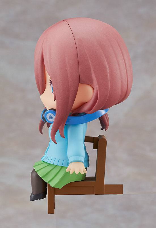 Den fremtrædende Quintuplets -film Nendoroid Swacchao! Figur Miku Nakano 9 cm