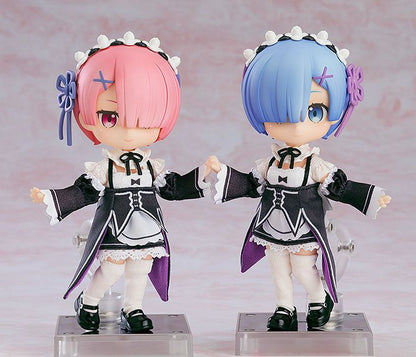 Re:ZERO -Starting Life in Another World- Parts for Nendoroid Doll Figures Outfit Set Rem/Ram