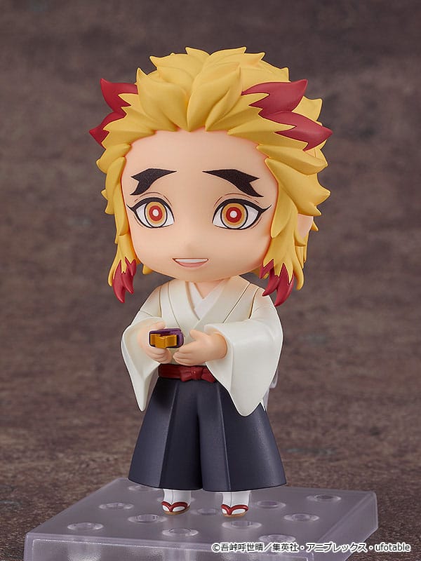 Demon Slayer: Kimetsu no Yaiba Nendoroid-figuur Senjuro Rengoku 10 cm