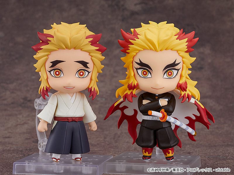 Demon Slayer: Kimetsu no Yaiba Nendoroid-figuur Senjuro Rengoku 10 cm