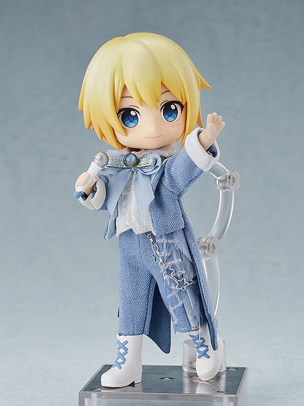 Nendoroid bebek figürleri için orijinal karakter aksesuarları kıyafet seti: idol kıyafeti - Boy (Sax Blue)