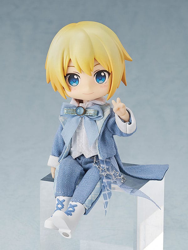 Nendoroid bebek figürleri için orijinal karakter aksesuarları kıyafet seti: idol kıyafeti - Boy (Sax Blue)