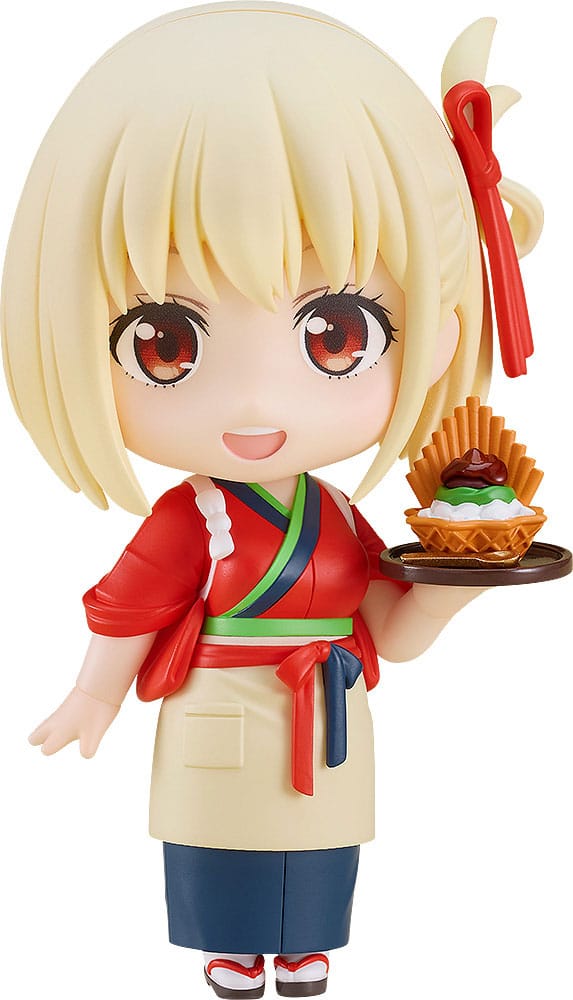 Lycoris Recoil Nendoroid-actiefiguur Chisato Nishikigi: Cafe LycoReco Uniform Ver. 10 cm