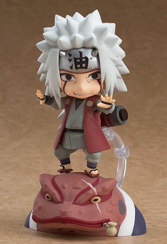 Naruto Shippuden Nendoroid PVC Eylem Figürü Jiraiya ve Gamabunta Seti (Yeniden Çalıştırma) 10 cm