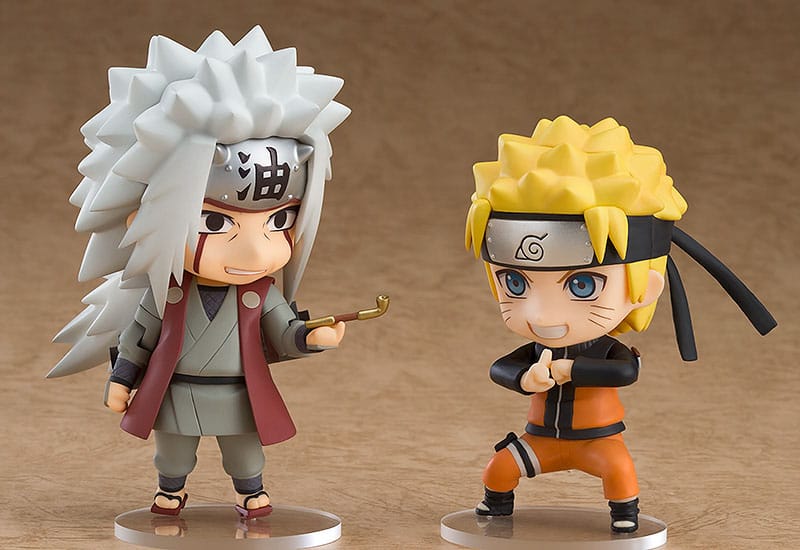 Naruto Shippuden Nendoroid PVC Eylem Figürü Jiraiya ve Gamabunta Seti (Yeniden Çalıştırma) 10 cm