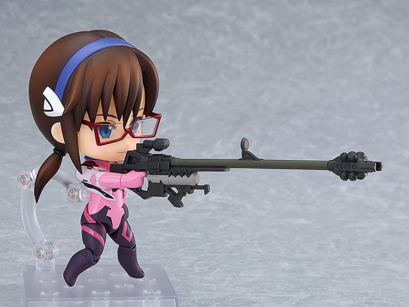 Återuppbyggnad av Evangelion Nendoroid Action Figur Mari Makinami Illustious Plugsuit Ver. 10 cm (återkörning)