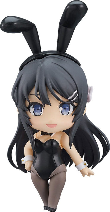 Rascal no sueña con Bunny Girl Senpai Nendoroid Action Figura Mai Sakurajima: Bunny Girl Ver. 10 cm