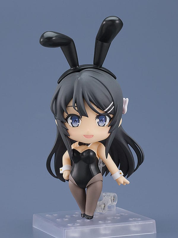 Rascal no sueña con Bunny Girl Senpai Nendoroid Action Figura Mai Sakurajima: Bunny Girl Ver. 10 cm