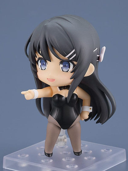 Rascal no sueña con Bunny Girl Senpai Nendoroid Action Figura Mai Sakurajima: Bunny Girl Ver. 10 cm