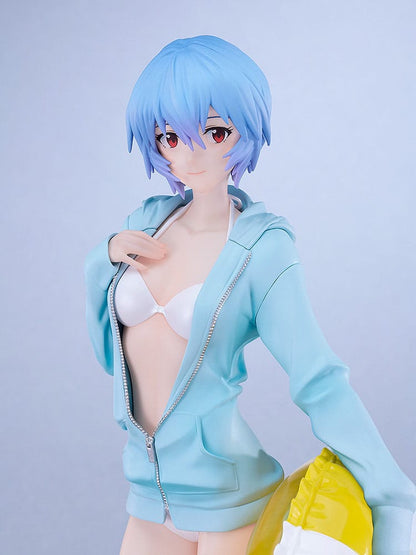 Rekonstrukcija Evangelion Pop Up Parade L PVC statue Beach Queens: Rei Ayanami 22 cm