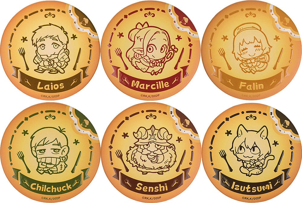 Delicious in Dungeon Button Button 6 cm Sortiment (6)