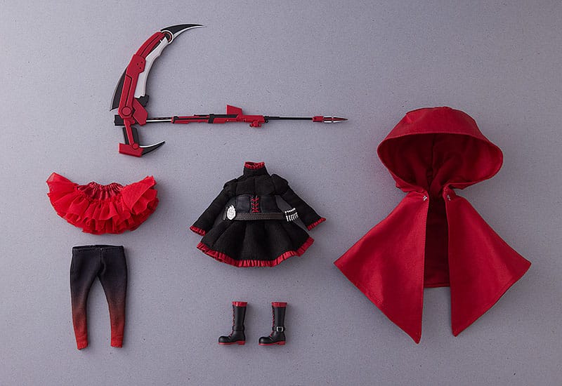 RWBY: Ice Queendom Doll Action Figure Harmonia Humming Ruby Rose 23 cm