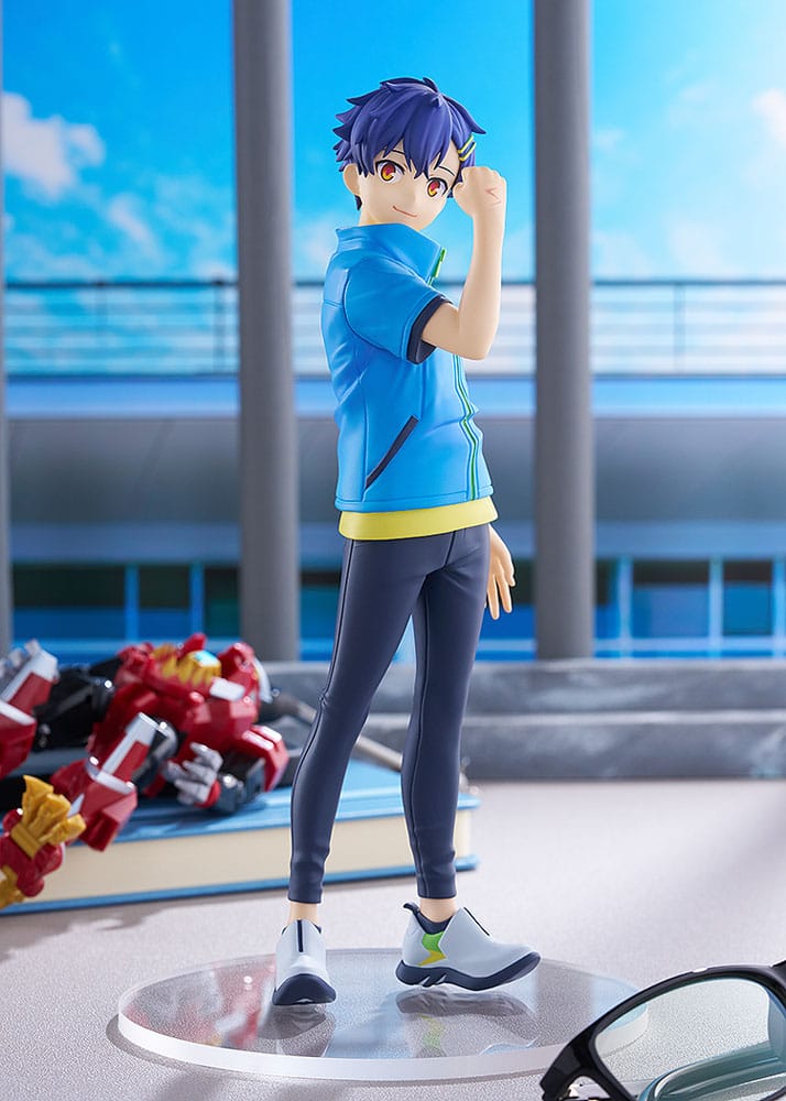 Gridman Universe Pop Up Parade PVC statua Yomogi Asanaka L Veličina 23 cm