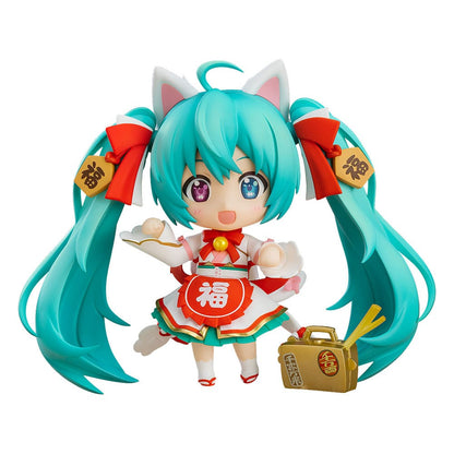 Character Vocal Series 01 Nendoroid Actionfigur Hatsune Miku: Maneki Miku Ver. 10 cm