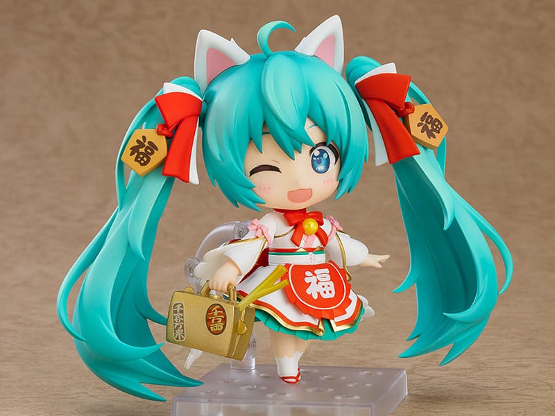 Karakter Vocal Series 01 Nendoroid-actiefiguur Hatsune Miku: Maneki Miku Ver. 10 cm