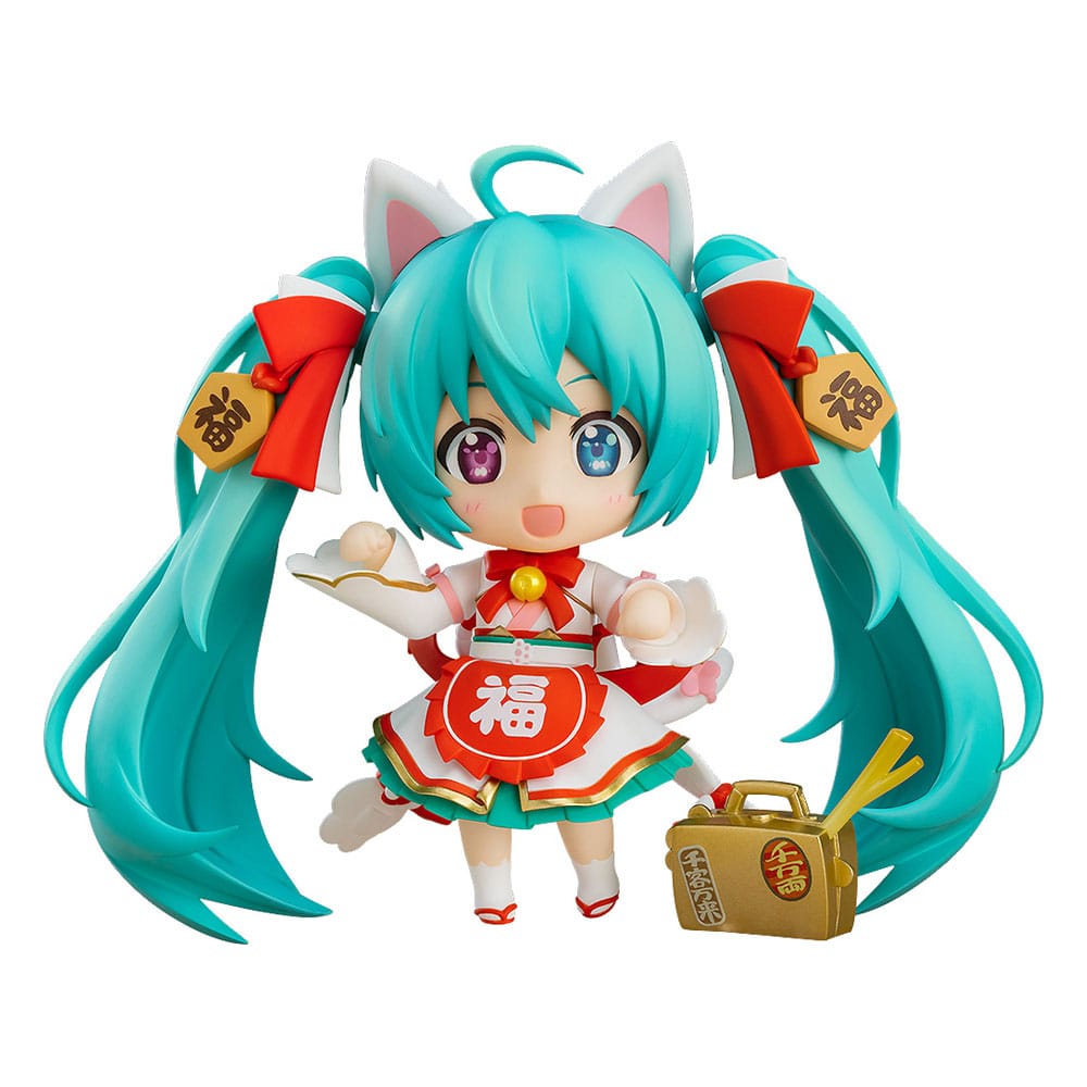 Karakter Vocal Series 01 Nendoroid-actiefiguur Hatsune Miku: Maneki Miku Ver. 10 cm