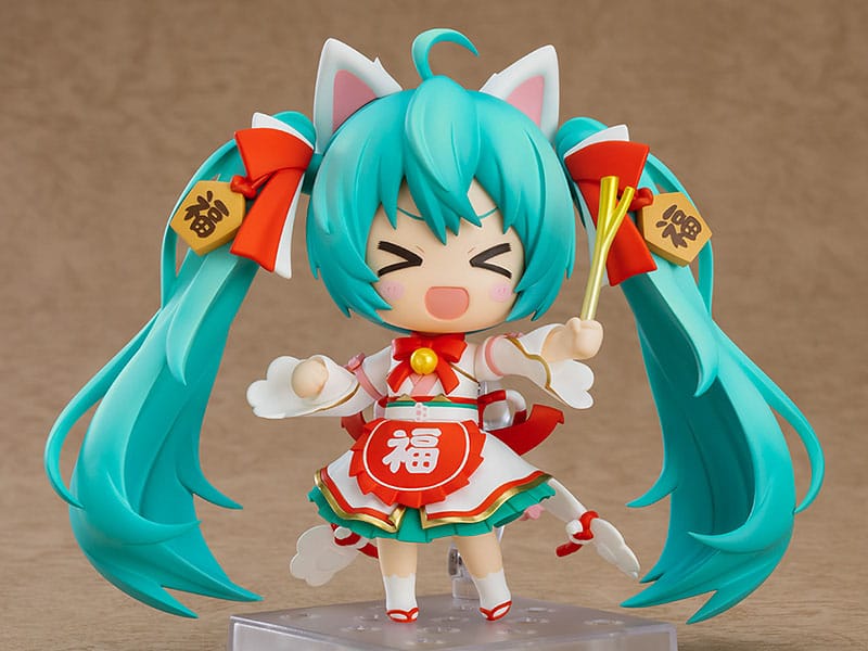 Karakter Vocal Series 01 Nendoroid-actiefiguur Hatsune Miku: Maneki Miku Ver. 10 cm