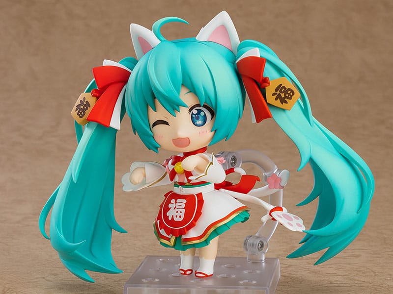 Karakter Vocal Series 01 Nendoroid-actiefiguur Hatsune Miku: Maneki Miku Ver. 10 cm