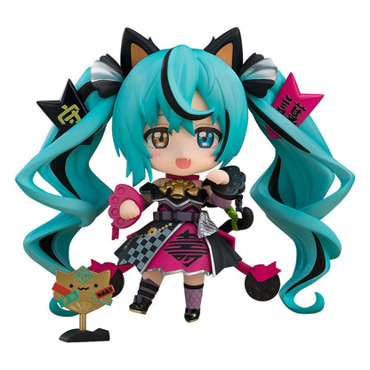 Karakter Vokal Serisi 01 Nendoroid Aksiyon Figürü Hatsune Miku: Siyah Maneki Miku Ver. 10 cm