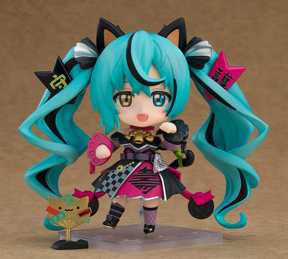 Karakter Vokal Serisi 01 Nendoroid Aksiyon Figürü Hatsune Miku: Siyah Maneki Miku Ver. 10 cm