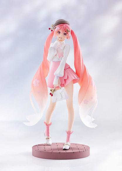 Karakter Vokal Serisi 01: Hatsune Miku Açılır Geçit Töreni PVC Heykeli Sakura Miku: Hanami Kıyafet Ver. 23 cm