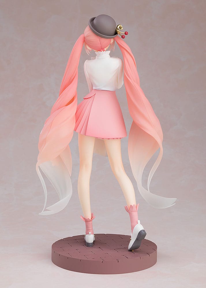 Karakter Vokal Serisi 01: Hatsune Miku Açılır Geçit Töreni PVC Heykeli Sakura Miku: Hanami Kıyafet Ver. 23 cm