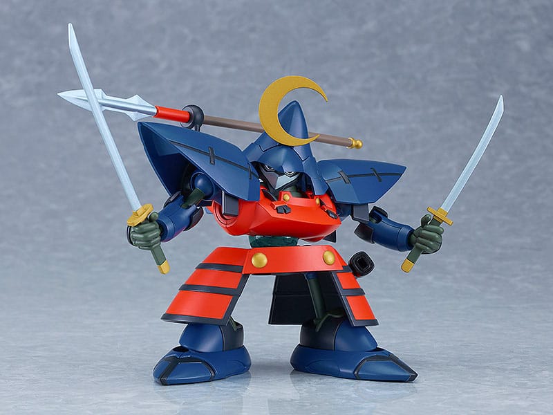 Hao Taikei Ryu Knight Moderoid Plastic Model Kit Collection Series: 3 Hayatmaru e Delingar 10 cm