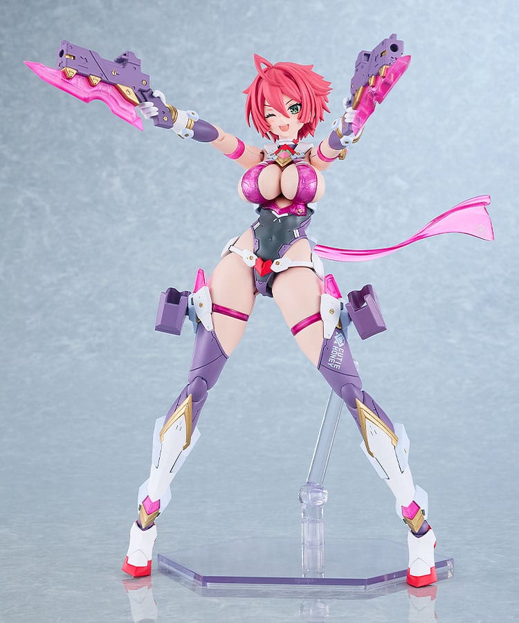 Kit modello in plastica Cutie Honey Nova PLAMATEA Cutie Honey 17 cm
