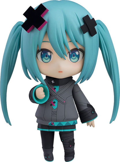 Farverig scene! The Movie: A Miku Who Can't Sing Nendoroid Action Figur Hatsune Miku: Shuttered Sekai Ver. 10 cm