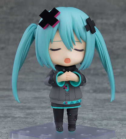 Farverig scene! The Movie: A Miku Who Can't Sing Nendoroid Action Figur Hatsune Miku: Shuttered Sekai Ver. 10 cm