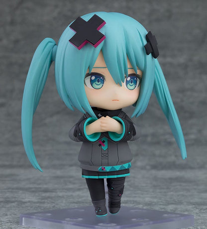 Farverig scene! The Movie: A Miku Who Can't Sing Nendoroid Action Figur Hatsune Miku: Shuttered Sekai Ver. 10 cm