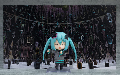 Farverig scene! The Movie: A Miku Who Can't Sing Nendoroid Action Figur Hatsune Miku: Shuttered Sekai Ver. 10 cm