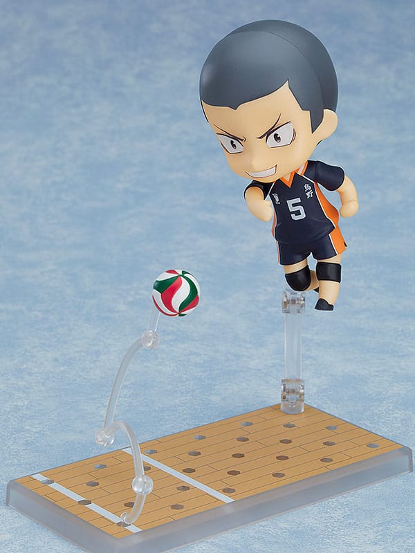 Haikyu !! Figura de acción nendoroide Ryunosuke Tanaka (volver a ejecutar) 10 cm