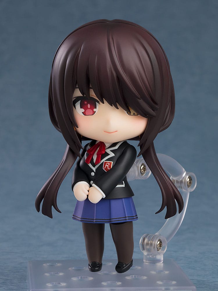 Fecha de una acción de nendoroides en vivo Kurumi Tokisaki: uniforme escolar ver. 10 cm