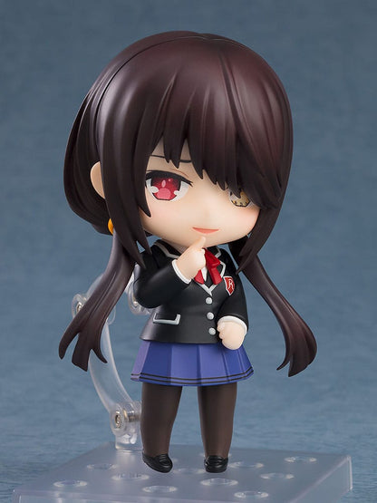 Tarih canlı bir Nendoroid aksiyon figürü Kurumi Tokisaki: Okul üniforma ver. 10 cm